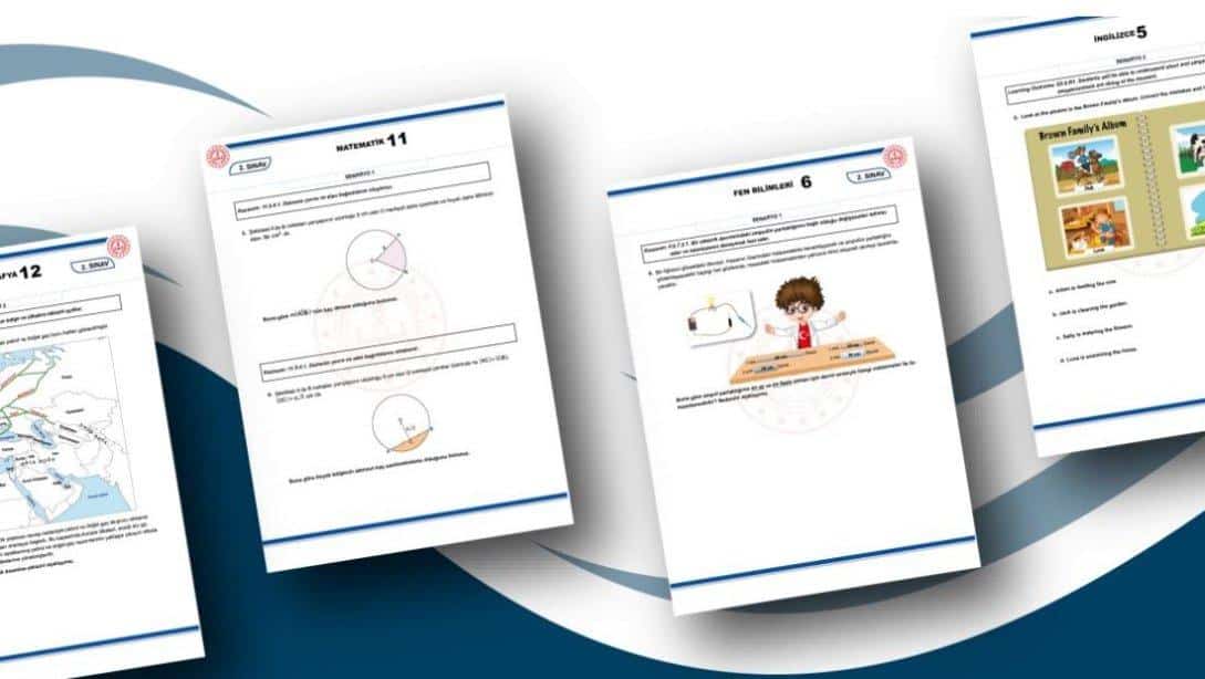 2. DÖNEM 2. YAZILI SINAVLARA İLİŞKİN ÖRNEK SORU KİTAPÇIKLARI YAYIMLANDI